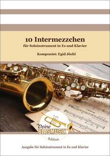 10 Intermezzchen fr Soloinstrument in Es und Klavier - cliquer ici