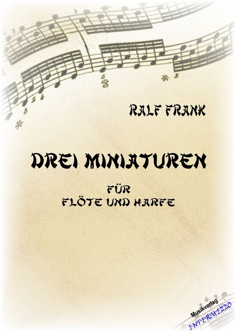3 Miniaturen für Flöte und Harfe (Drei) - cliquez pour agrandir l'image
