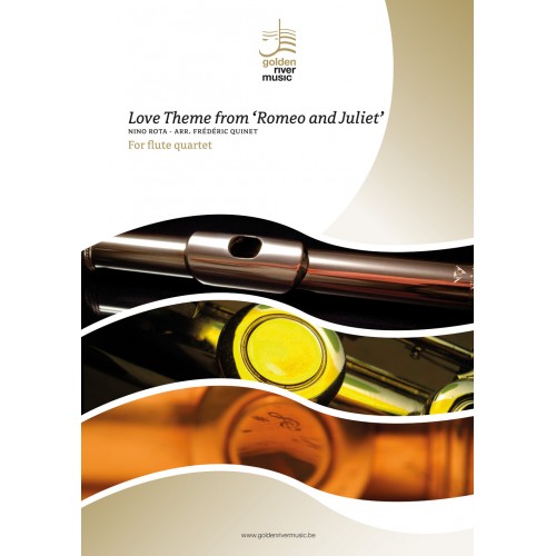 Love theme from 'Romeo and Juliet':  A Time for Us - clarinet quartet - cliquer ici