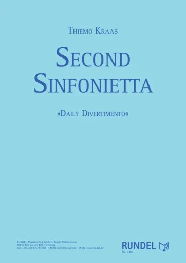 Second Sinfonietta ("Daily Divertimento") - cliquer ici Second Sinfonietta ("Daily Divertimento") - cliquer ici