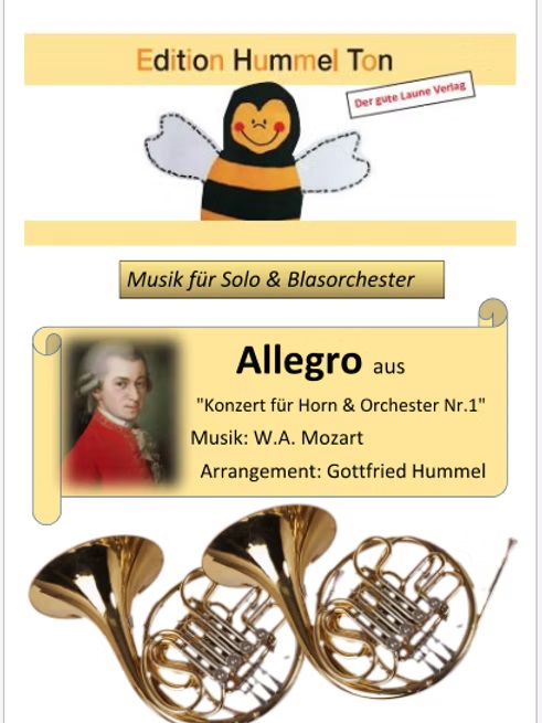 Allegro aus "Konzert fr Horn und Orchester #1" - cliquer ici