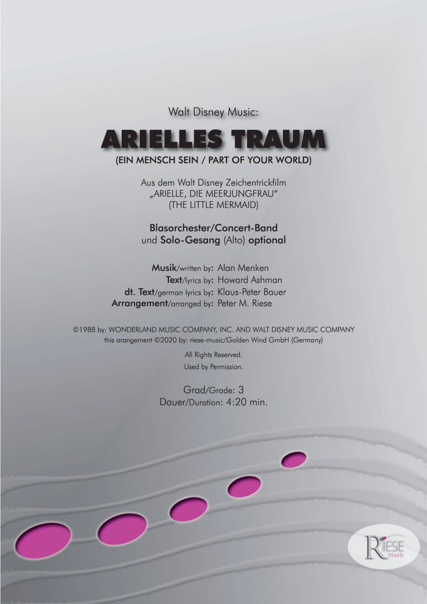 Arielles Traum - cliquer ici Arielles Traum - cliquer ici