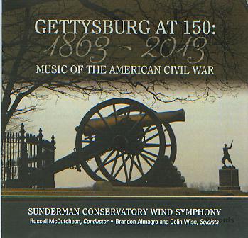 Gettysburg at 150: 1863-2013 Music of the American Civil War - cliquer ici