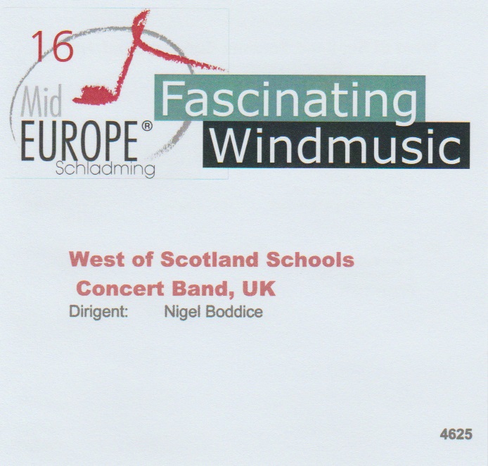 16 Mid Europe: West of Scotland Schools Concert Band - cliquer ici