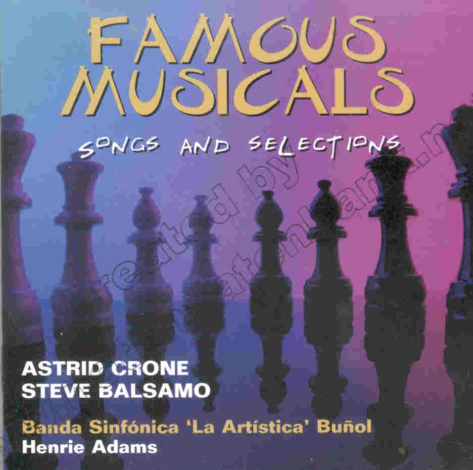 Famous Musicals - Songs and Selections - cliquer ici