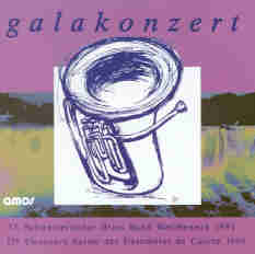 17e Concours Suisse de Brass Bands / 17. Schweizerischer Brass Band Wettbewerb - Galakonzert 1991 - cliquer ici