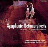 Symphonic Metamorphosis on Theme of Carl Maria von Weber - cliquer ici