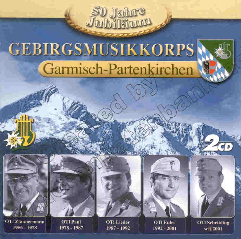 50 Jahre Jubilum Gebirgsmusikkorps Garmisch-Partenkirchen - cliquer ici