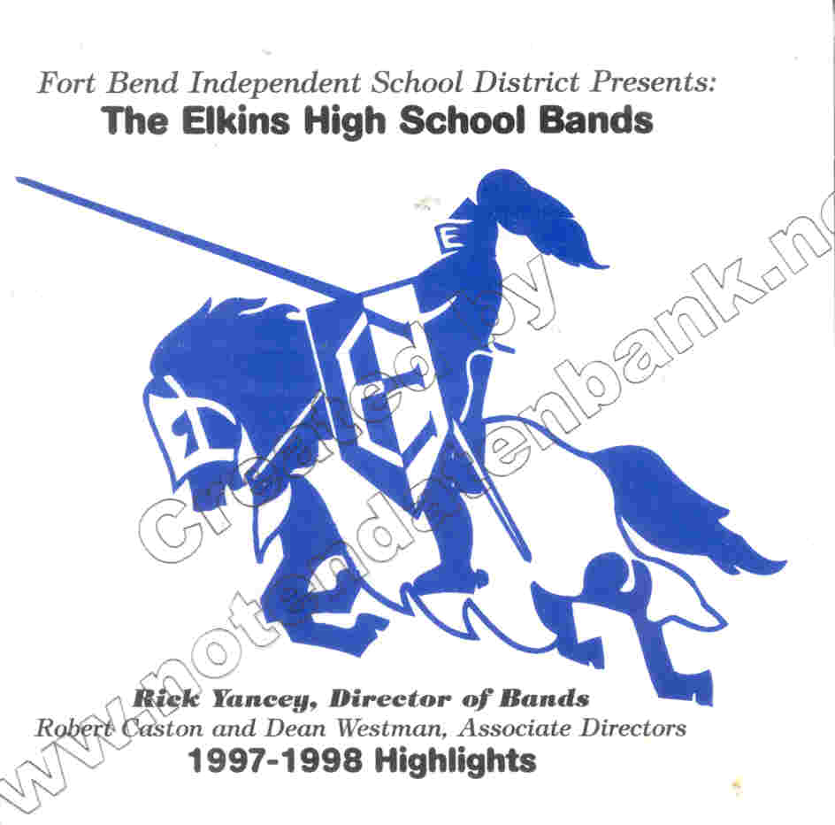 Elkins High School Bands 1997-1998 Highlights - cliquer ici