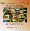 University of Texas Wind Ensemble at Carnegie Hall, The - cliquer ici