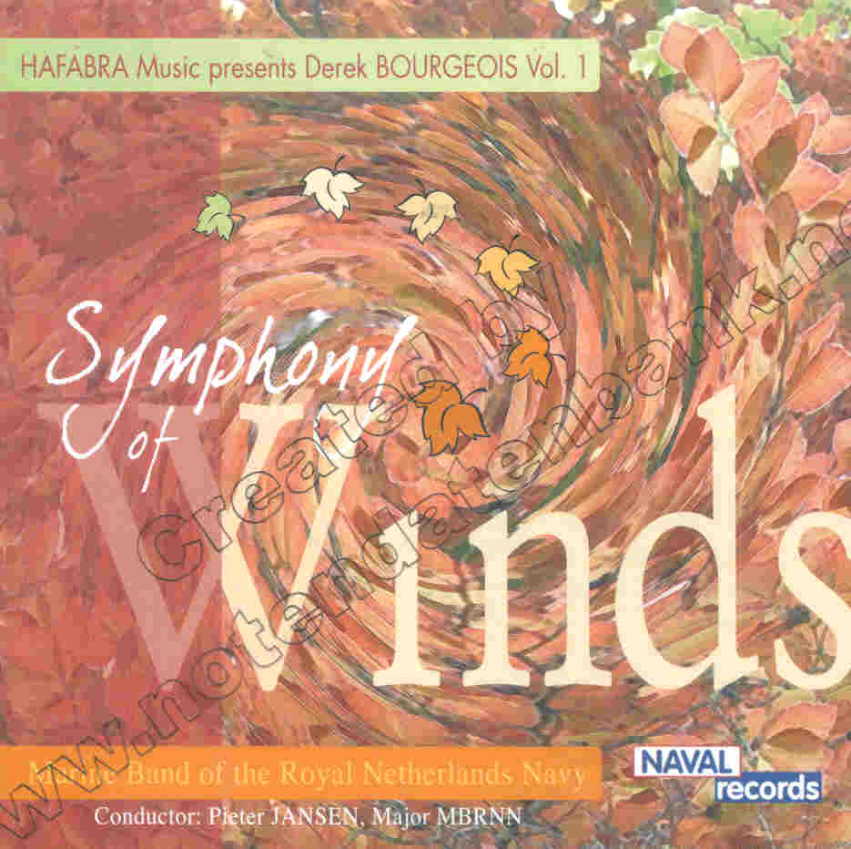 Hafabra Music presents Derek Bourgeois #1: Symphony of Winds - cliquer ici