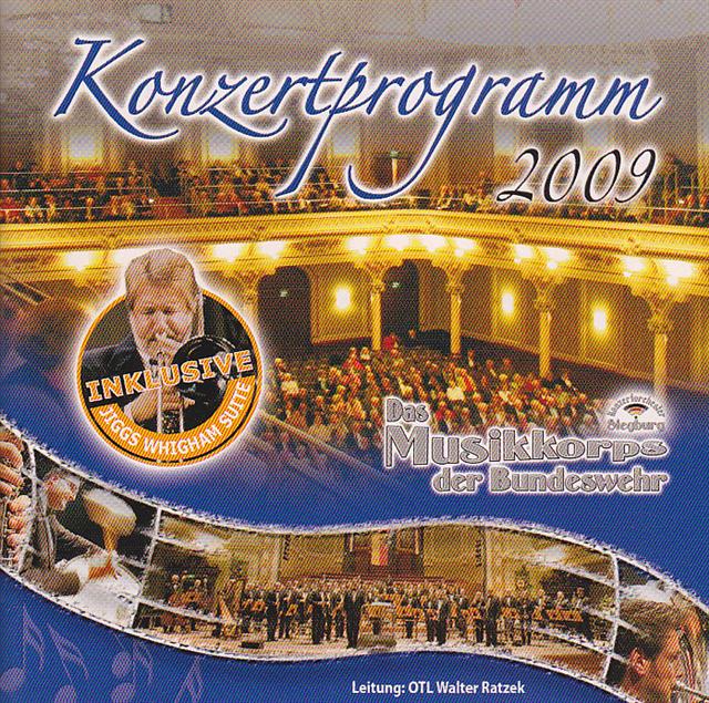 Musikcorps der Bundeswehr - Konzertprogramm 2009 - cliquer ici