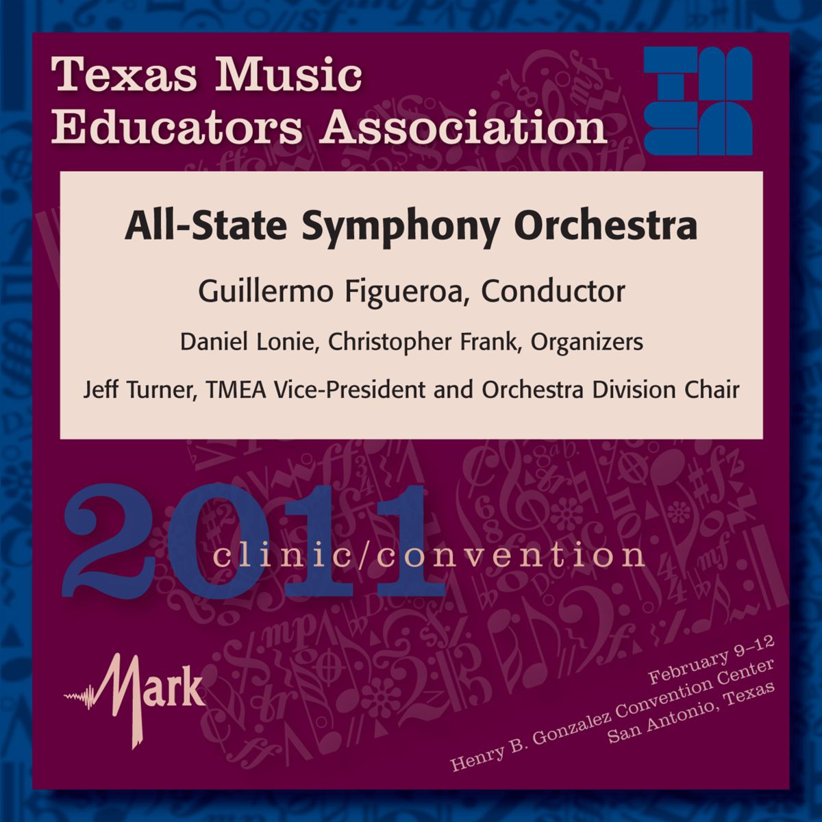 2011 Texas Music Educators Association: All-State Symphony Orchestra - cliquer ici