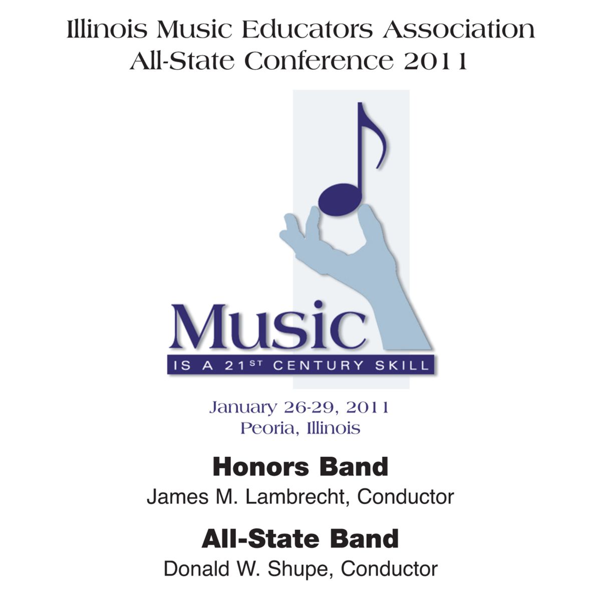 2011 Illinois Music Educators Association: Honors Band and All-State Band - cliquer ici
