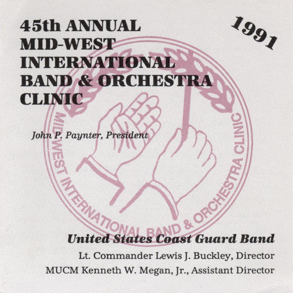 1991 Midwest Clinic: US Coast Guard Band - cliquer ici