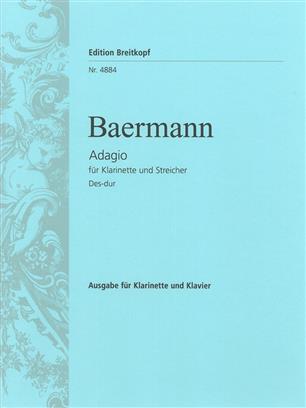 Adagio Des-dur für Klarinette und Streicher - cliquer ici Adagio Des-dur für Klarinette und Streicher - cliquer ici