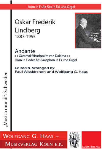 Andante 'Gammal Fäbodpsalm von Dalarna' - cliquer ici Andante 'Gammal Fäbodpsalm von Dalarna' - cliquer ici