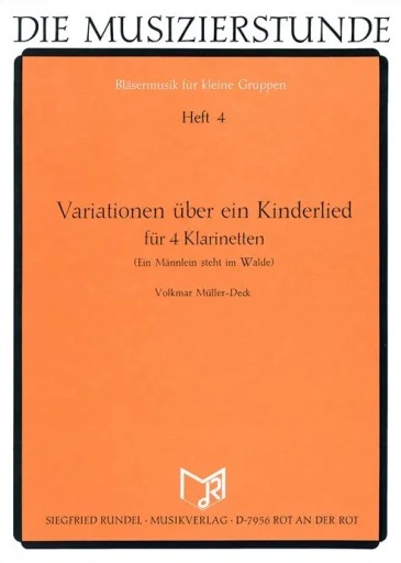 Variationen �ber ein Kinderlied (Ein M�nnlein steht im Walde) - cliquer ici