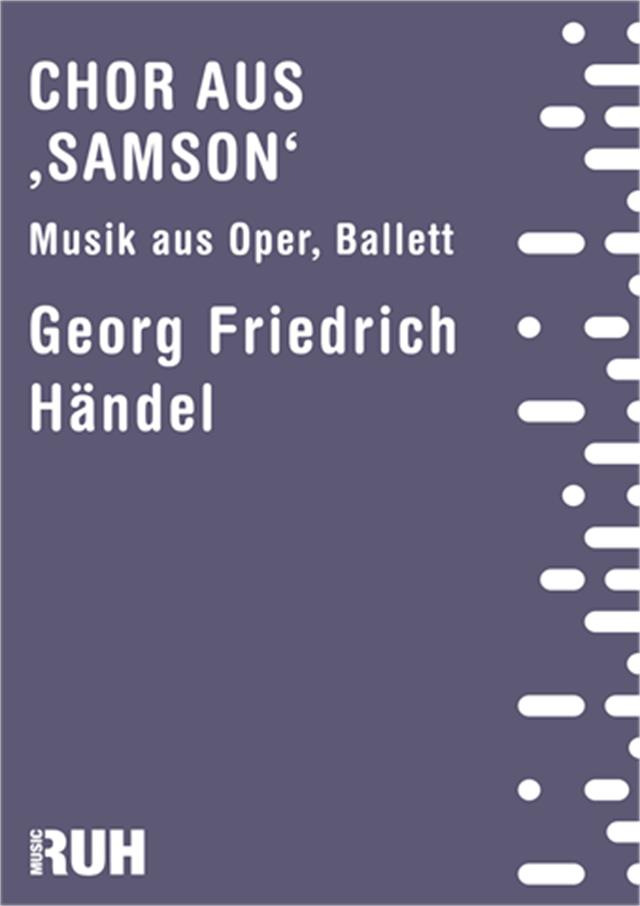 Chor aus 'Samson' - cliquer ici Chor aus 'Samson' - cliquer ici