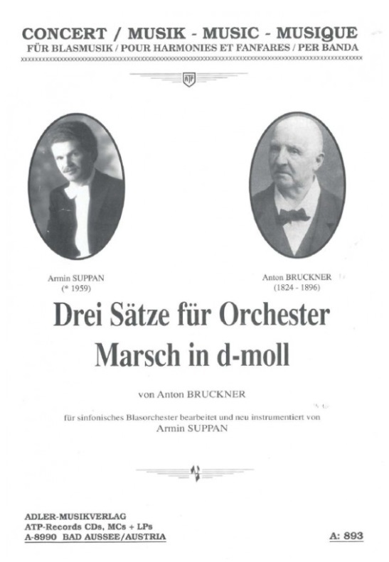 3 Stze fr Orchester und Marsch in d-Moll (Drei) - cliquer ici