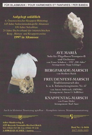 Freudenfest-Marsch - cliquer ici Freudenfest-Marsch - cliquer ici