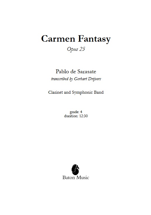 Carmen Fantasy - cliquer ici