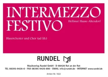 Intermezzo Festivo - cliquer ici Intermezzo Festivo - cliquer ici