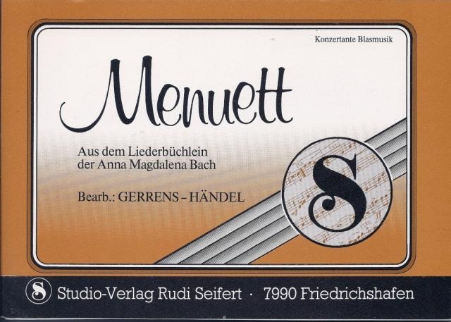 Menuett aus dem Notenb�chlein der Anna Magdalena Bach - cliquer ici