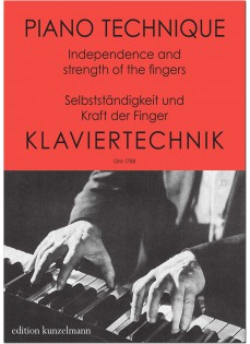 Klaviertechnik: Selbstst�ndigkeit und Kraft der Finger (Piano technique: Independence and strength of the fingers) - cliquer ici
