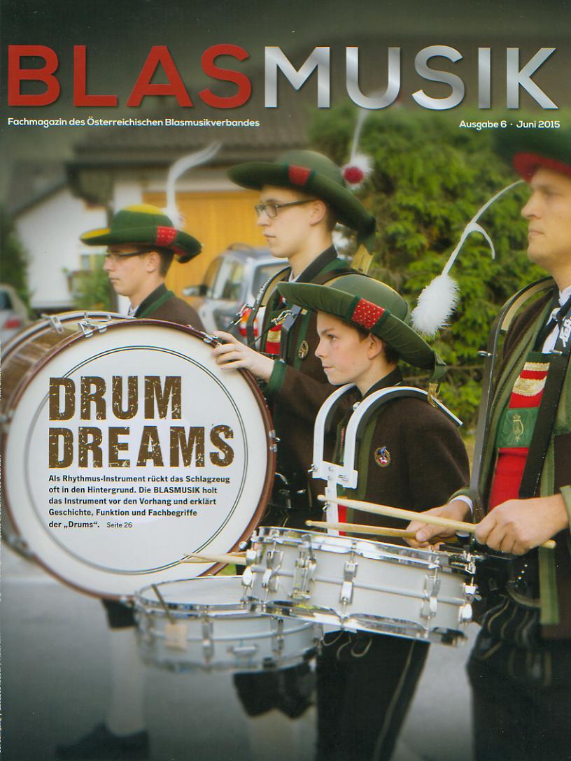 Blasmusik #6: Juni 2015 (Fachmagazin des sterreichischen Blasmusikverbandes) - cliquer ici