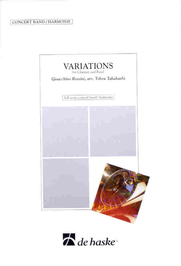 Variations for Clarinet and Band - cliquer ici