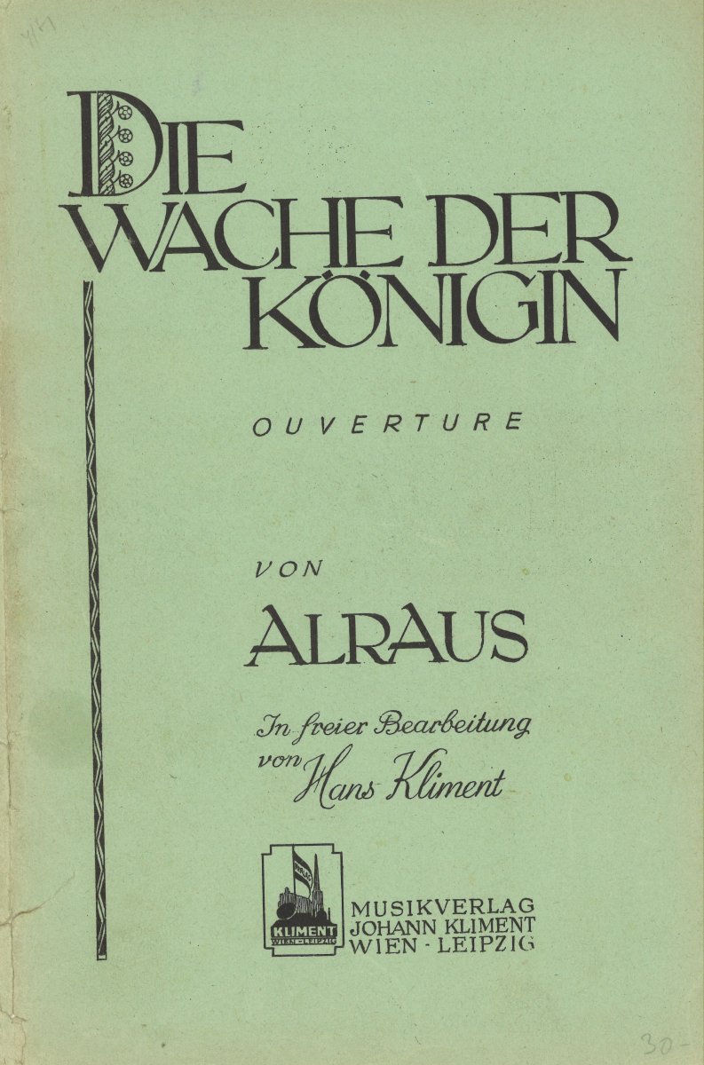 Wache der Königin, Die (Ouverture von Alraus) - cliquer ici Wache der Königin, Die (Ouverture von Alraus) - cliquer ici