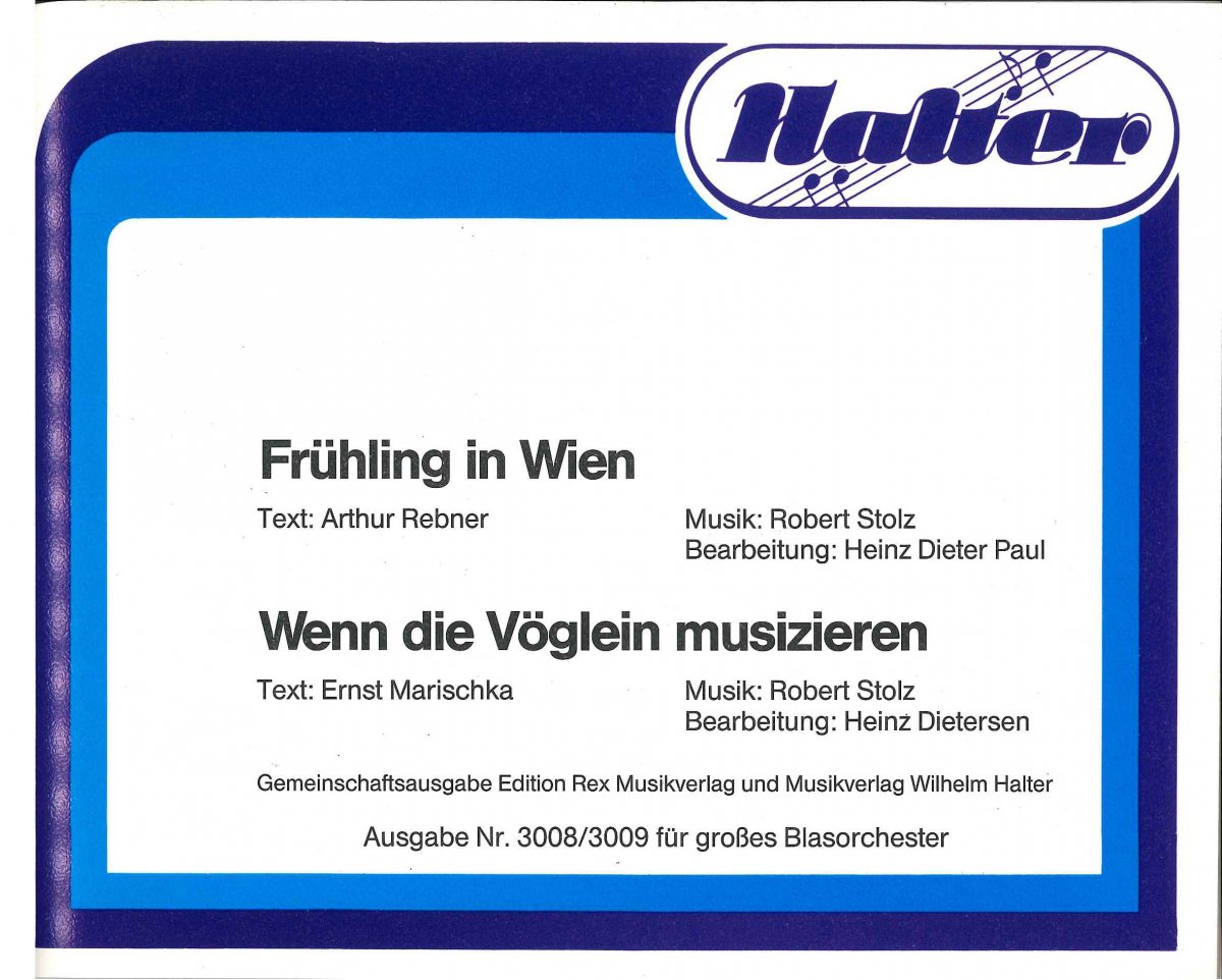 Wenn die Vglein musizieren - cliquer ici