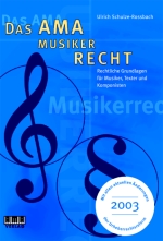 AMA-Musikerrecht, Das - cliquer ici