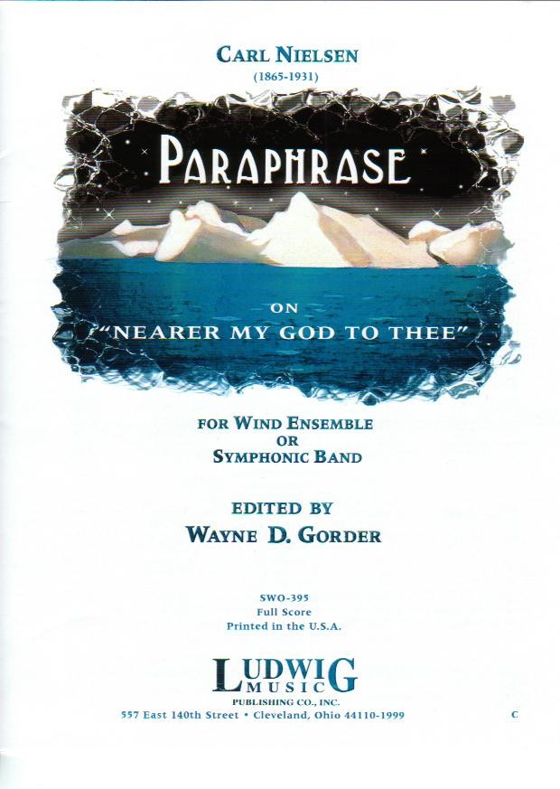 Paraphrase on 'Nearer My God to Thee' - cliquer ici Paraphrase on 'Nearer My God to Thee' - cliquer ici