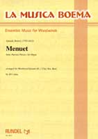 Menuet from 'Various Pieces' for Organ - cliquer ici