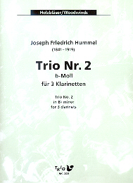 Trio #2 fr 3 Klarinetten (b-moll) - cliquer ici