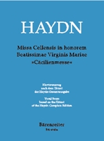 Missa Cellensis in honorem Beatissimae Virginis Mariae - 'Ccilienmesse' - cliquer ici