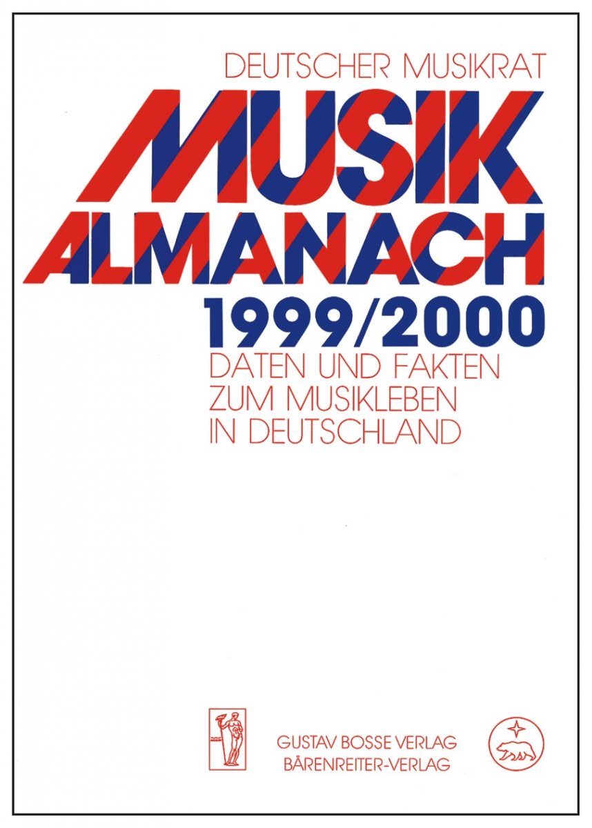 Musik-Almanach 1999/2000. Daten und Fakten - cliquer ici