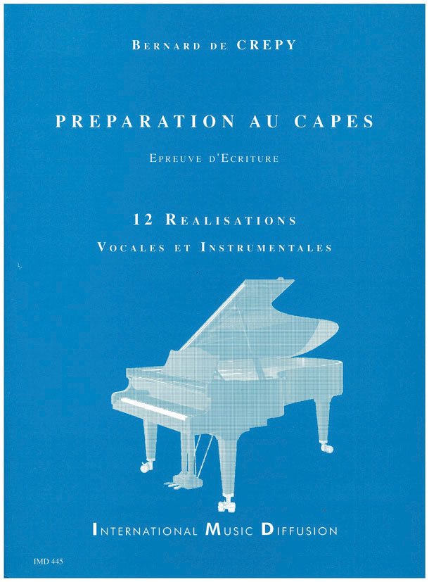 Preparation au capes 12 realisations instrumentales & vocales - cliquer ici