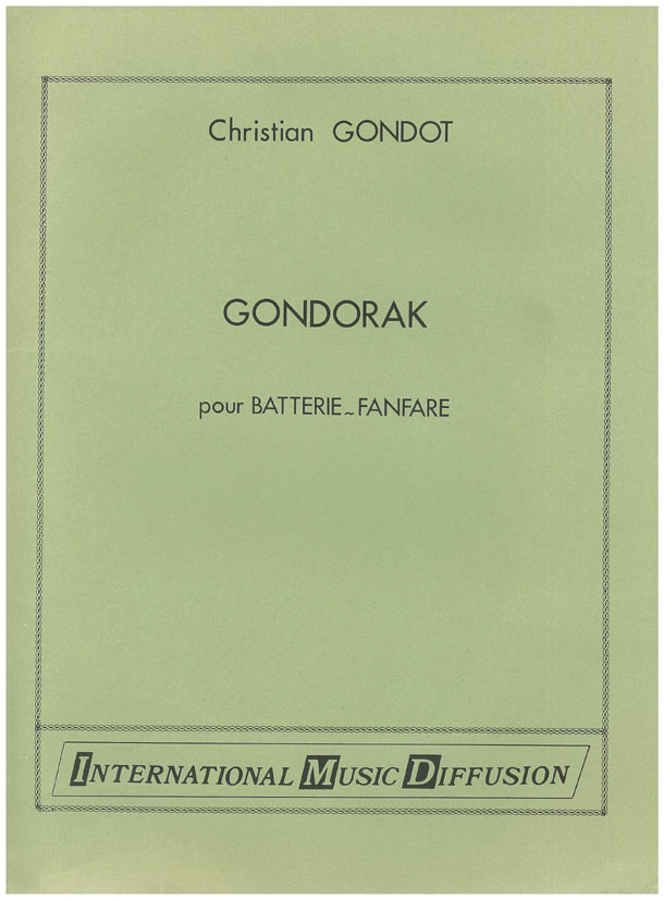 Gondorak, conducteur et parties - cliquer ici