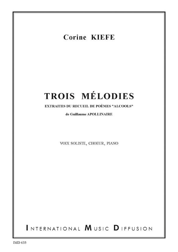 3 melodies extraites du recueil de poemes alcools de g. apollinaire - cliquer ici 3 melodies extraites du recueil de poemes alcools de g. apollinaire - cliquer ici