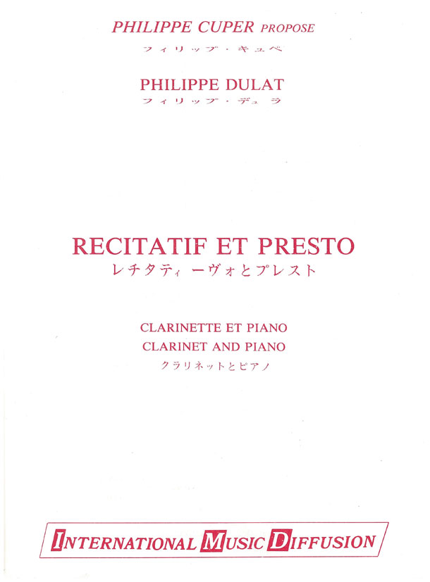 Recitatif et presto - cliquer ici