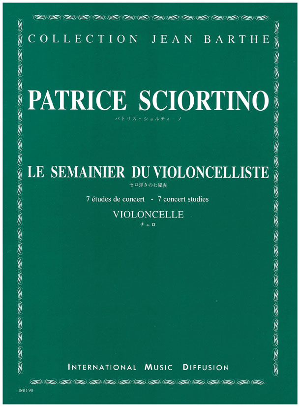 Le semainier du violoncelliste - cliquer ici
