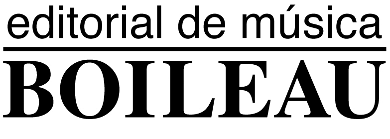 Editoral de Musica Boileau, S.A. - cliquer ici